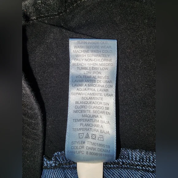 M 8-10 Time and Tru Maternity jeans - Picture 4 of 4